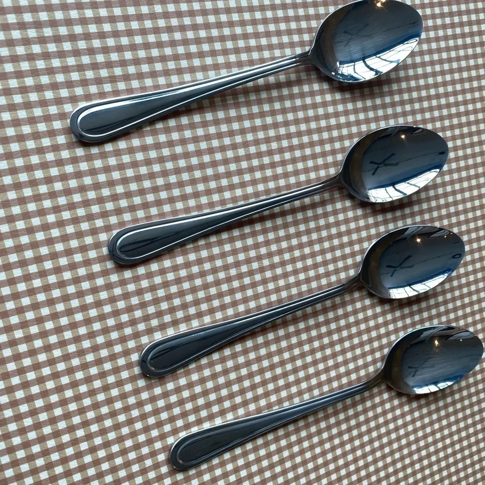 Set‎ of 4 Stainless spoons
